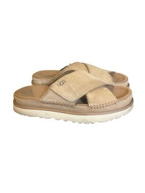 UGG Authentic Goldenstar Cross Slides 
Size Women’s US 8